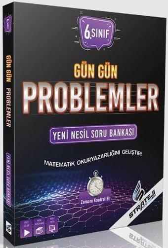 6.Sınıf Gün Gün Problemler Soru Bankası - Kolektif  - Strateji Yayınları