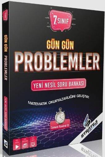 7.Sınıf Gün Gün Problemler Soru Bankası - Kolektif  - Strateji Yayınları