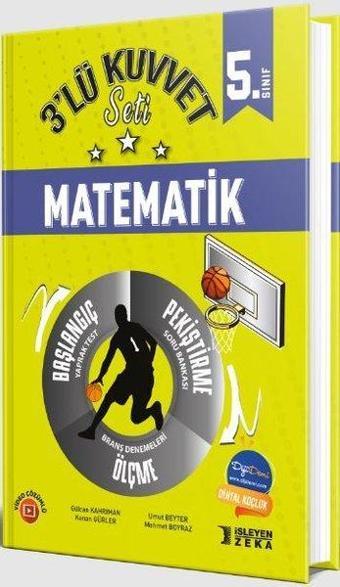 5.Sınıf Matematik 3'lü Kuvvet Serisi Set - Kolektif  - İşleyen Zeka Yayınları