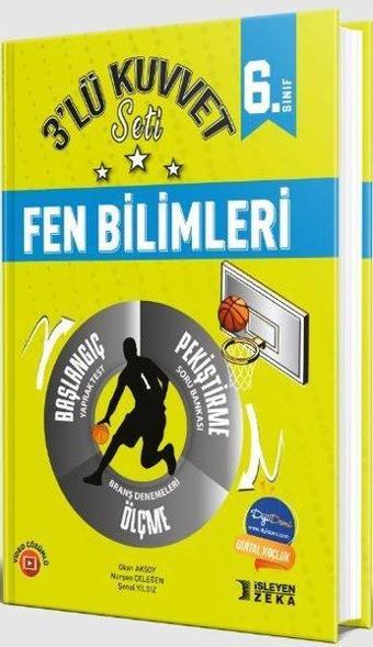 2023 6.Sınıf Fen Bilimleri 3'lü Kuvvet Serisi Set - Kolektif  - İşleyen Zeka Yayınları