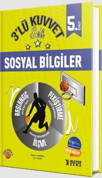 2023 5.Sınıf Sosyal Bilgiler 3'lü Kuvvet Serisi Set - Kolektif  - İşleyen Zeka Yayınları