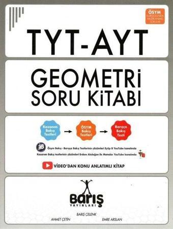 TYT-AYT Geometri Soru Kitabı - Kolektif  - Barış Çelenk