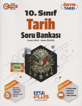 2023 10.Sınıf Tarih Plus Soru Bankası - Kolektif  - Çap Yayınları