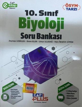 2023 10.Sınıf Biyoloji Plus Soru Bankası - Kolektif  - Çap Yayınları