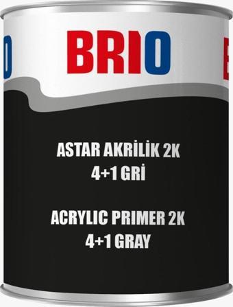 Brio Astar Akrilik 2 K 4+1 Gri 1 L