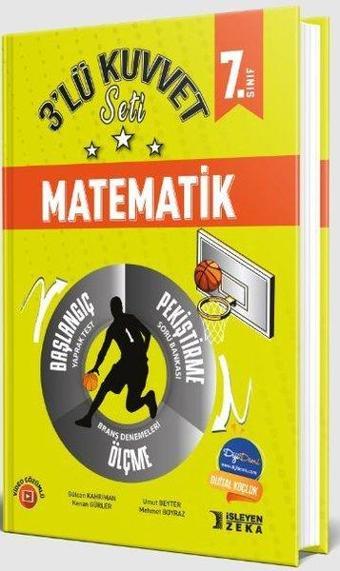 2023 7.Sınıf Matematik 3'lü Kuvvet Serisi Set - Kolektif  - İşleyen Zeka Yayınları