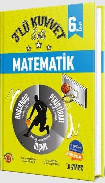 2023 6.Sınıf Matematik 3'lü Kuvvet Serisi Set - Kolektif  - İşleyen Zeka Yayınları