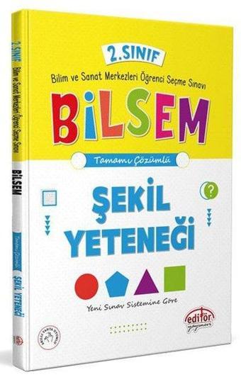 2.Sınıf BİLSEM Hazırlık Şekil Yeteneği - Kolektif  - Editör