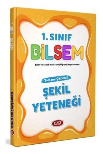 1.Sınıf Bilsem Şekil Yeteneği - Kolektif  - Data Yayınları - Ders Kitapları