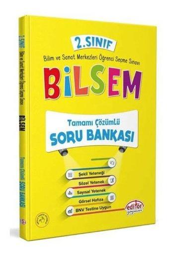 2.Sınıf Bilsem Tamamı Çözümlü Soru Bankası - Kolektif  - Editör