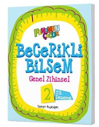 2.Sınıf Becerikli Bilsem Görsel Zihinsel 5 Deneme - Kolektif  - Fenomen Çocuk