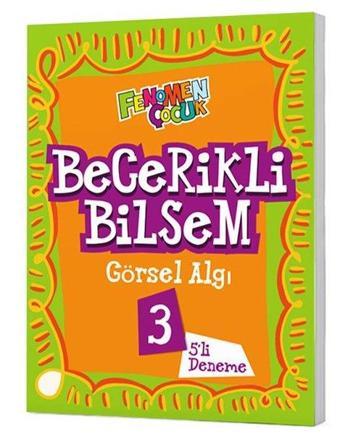 3.Sınıf Becerikli Bilsem Görsel Algı 5 Deneme - Kolektif  - Fenomen Çocuk