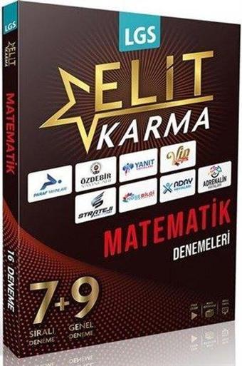 LGS Matematik Elit Karma 16 Deneme - Kolektif  - PRF Paraf Yayınları