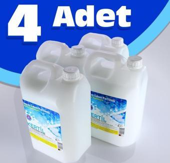 4 lü Kertil Çam Beyaz Sabun Parfümlü Yüzey Temizleyici 5 L 4 Adet (4 x 5 L)