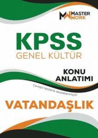 KPSS Genel Yetenek - Vatandaşlık Konu Anlatımı - Kolektif  - Masterwork