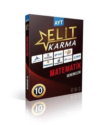 AYT Matematik Elit Karma 10 Deneme - PRF Paraf Yayınları