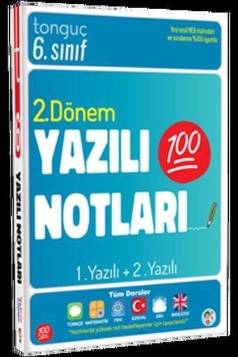 6.Sınıf Yazılı Notları 2.Dönem 1+2.Yazılı - Kolektif  - Tonguç Akademi