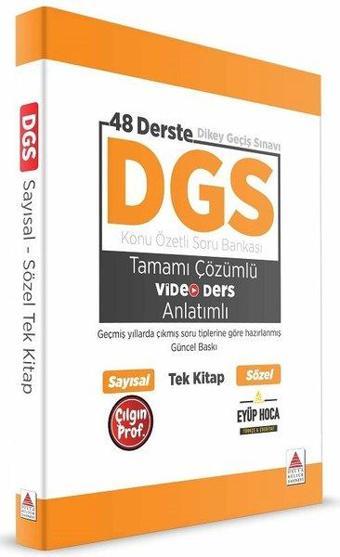 DGS Kitap Konu Özetli Soru Bankası Video Anlatımlı Tek Kitap - Eyüp Mercan - Delta Kültür-Eğitim