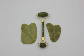 Lovely Bird Yeşim Roller Ve Gua Sha 2 Gua Sha