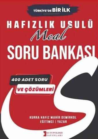 Hafızlık Usulü Meal Soru Bankası - 400 Adet Soru ve Çözümleri - Mahir Demirkol - Kutup Yıldızı Yayınları