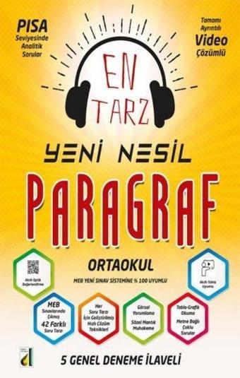 8.Sınıf LGS En Tarz Yeni Nesil Paragraf Soru Bankası - Kolektif  - Damla Yayınevi