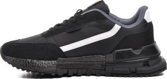 Lee Cooper LC-14417 Siyah-Kırmızı Erkek Sneaker