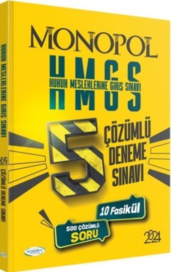  Hmgs Tamamı Çözümlü 5 Deneme Sınavı - Monopol Yayınları