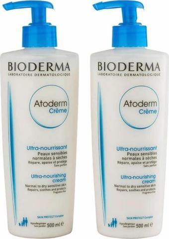 Bioderma Atoderm Çok Kuru Ciltler Için Nemlendirici Krem 500 ml 1 Alana 1 Hediye