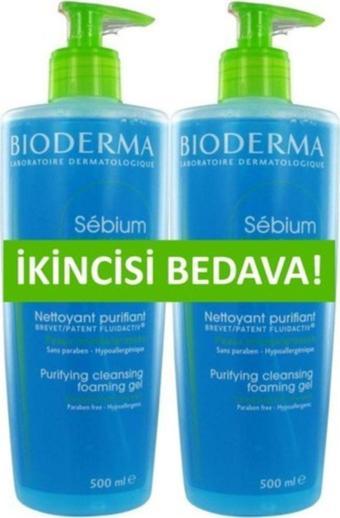 Bioderma Bıoderma Sebium Foaming Gel 500 Ml Alana 2. Ürün Hediye 86996499579