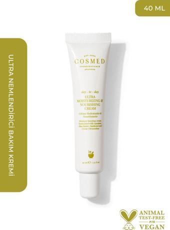 Cosmed Day-to-day Ultra Moisturizing & Nourishing Cream - Su Bazlı Nemlendirici Cilt Bakım Kremi 40 ml