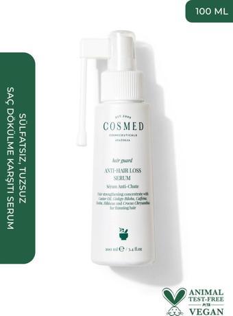 Cosmed Hair Guard Anti Hair Loss Serum - Sülfatsız, Tuzsuz Saç Dökülme Karşıtı Serum 100 Ml