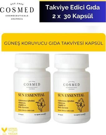 Cosmed Sun Essential Takviye Edici Gıda 30 Kapsül X 2 ADET | Avantaj Paket