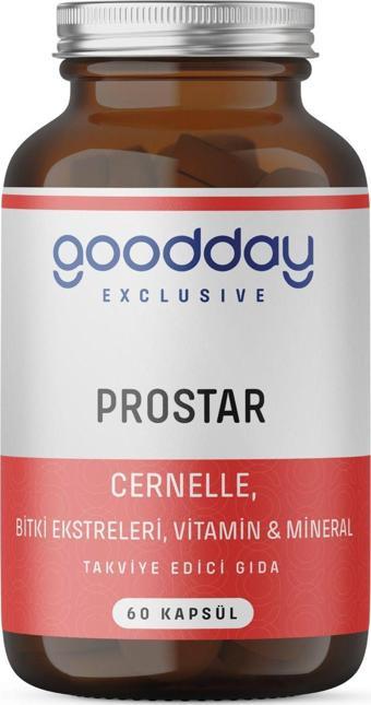 Goodday Prostar 60 Kapsül Bitkisel Besin Takviyesi