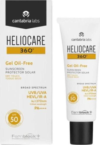 Heliocare 360 Fluido Gel Oil Free Spf 50 50ml 84700017241370