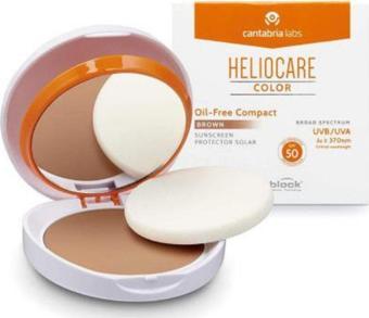 Heliocare Color Spf 50 Oil Free Compact 10 Gr - Brown
