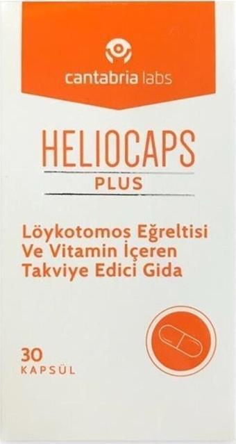 Heliocare Heliocaps Plus Löykotomos Eğreltisi Içeren Takviye Gıda 30 Kapsül