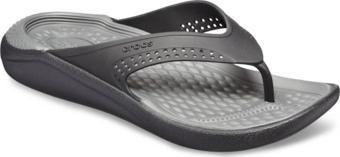 Crocs 205182M Literide Flip Gri-Siyah Erkek Terlik