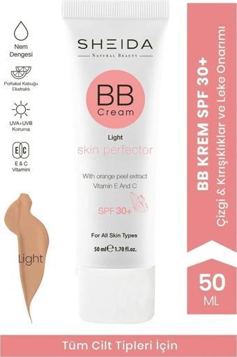 Sheida Bb Cream Light (AÇIK RENK) Spf 30