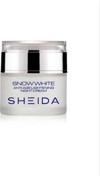 Sheida Snow Whıte Leke Açıcı Gece Kremi 50 Ml