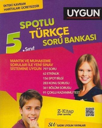 5.Sınıf Türkçe Spotlu Soru Bankası - Kolektif  - Sadık Uygun