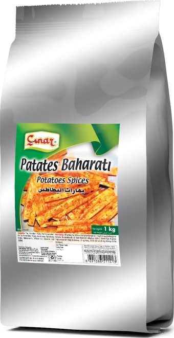 ÇINAR CİPS MİX (PATATES BAHARATI) 1KG x 10 ADET