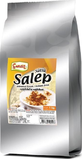 ÇINAR SÜTLÜ SALEPLİ İÇECEK TOZU 1 KG x 10 ADET