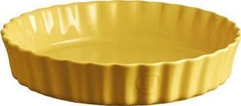 Emile Henry Tart-Börek Fırın Kabı Yuvarlak 24 Cm Mat Sarı/Provence Yellow -906024