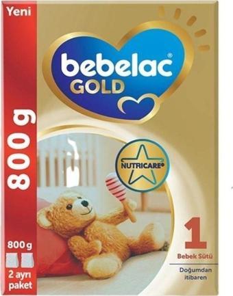 Bebelac Gold 1 Numara Bebek Sütü Doğumdan Itibaren 800Gr