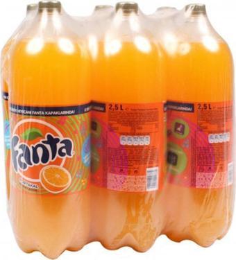 Fanta 2.5 Litre X 6 Adet