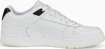 Puma Rbd Game Low-Puma White-Puma Black-Gold Beyaz Erkek Günlük Spor Ayakkabı