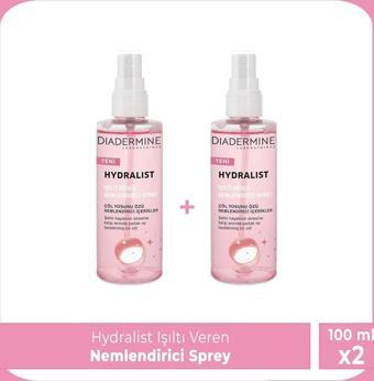 Hydralist Işıltı Veren Nemlendirici Sprey 100 ml X 2 Adet