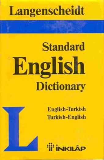 Langenscheidt İng.-Türk/İng.-Türk. Sözlük - Yr. Yazar Necdet Özgüven - İnkılap Kitabevi Yayınevi