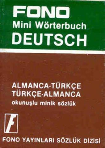 Mini Sözlük Almanca-Türkçe/Türkçe-Almanca - Kolektif  - Fono Yayınları