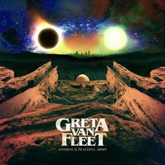 Republic Greta Van Fleet Anthem Of The Peaceful Army Plak - Greta Van Fleet